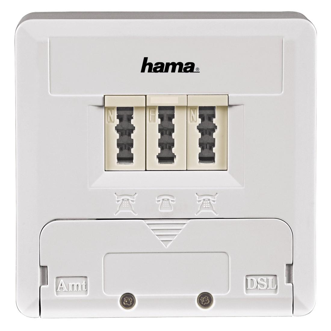 HAMA DSL Splitter Weiß