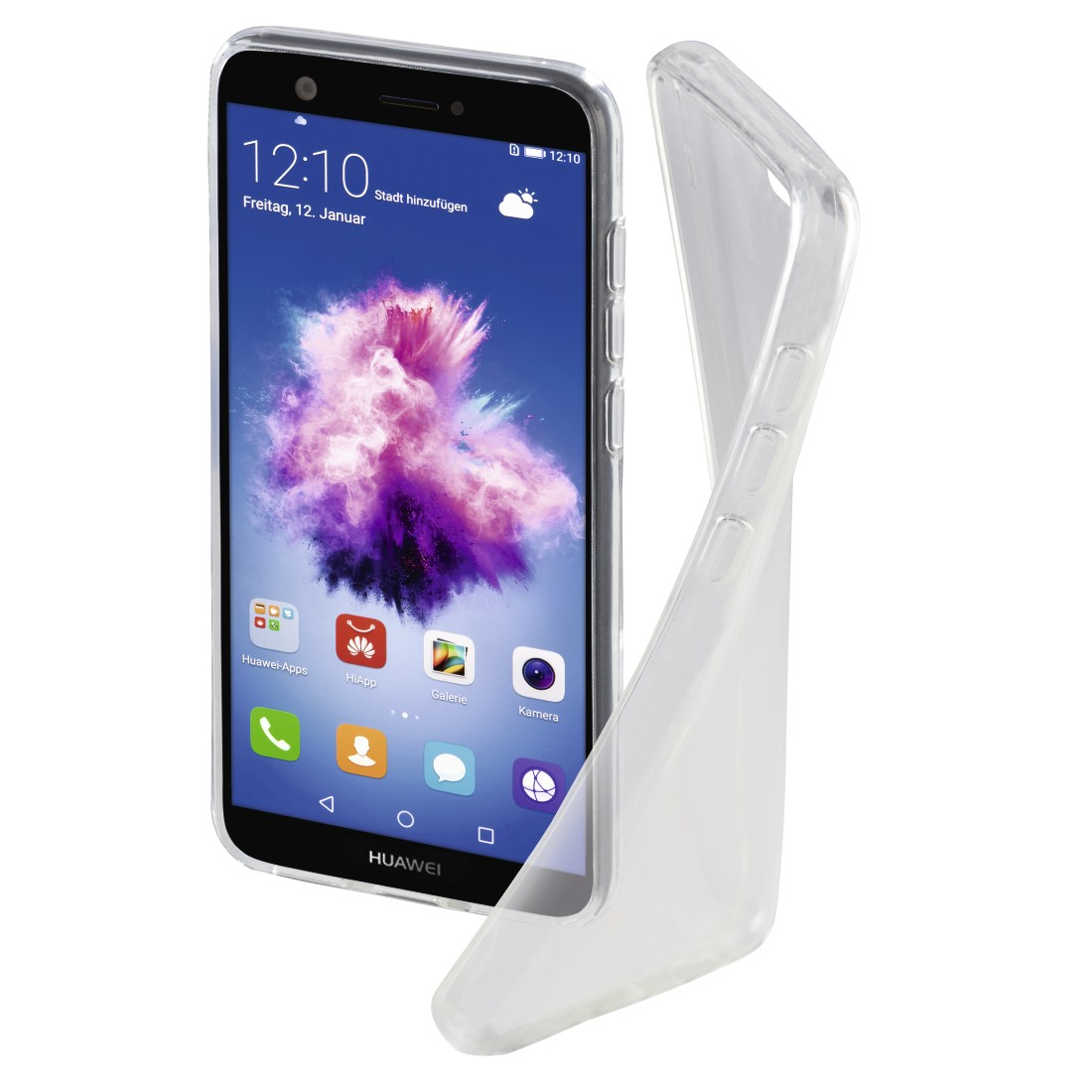 HAMA Crystal Backcover, P Smart, Clear, Transparent Huawei