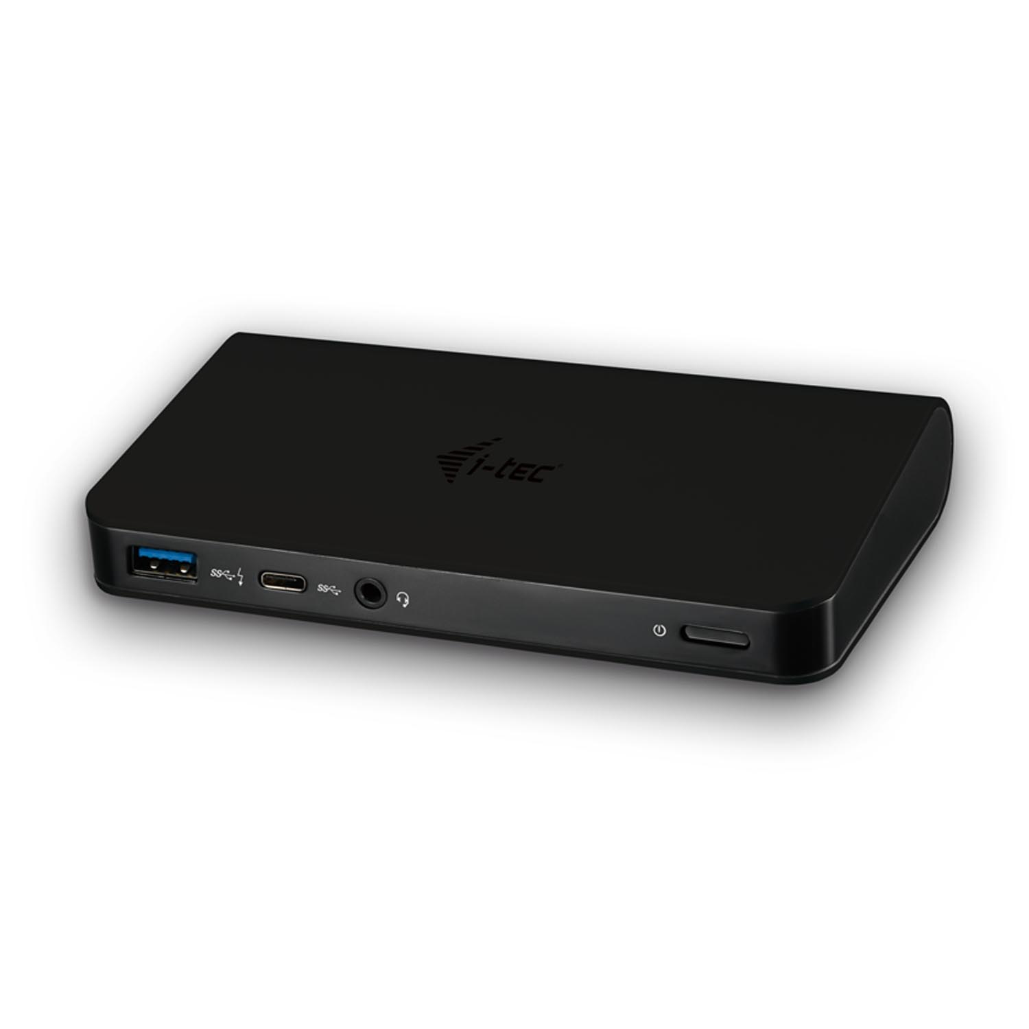 I-TEC C31DUALDOCKPD Dockingstation, Schwarz