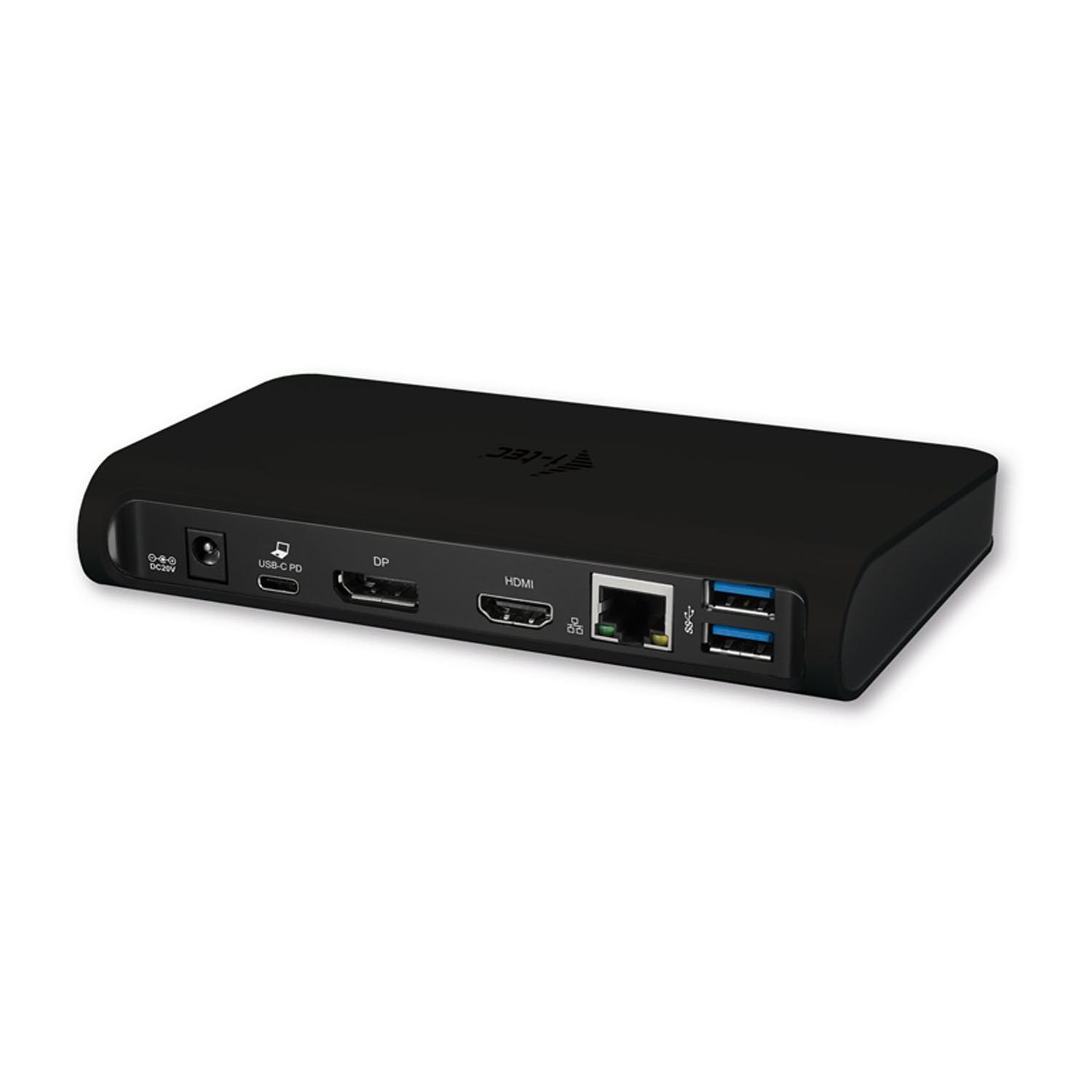 I-TEC C31DUALDOCKPD Dockingstation, Schwarz