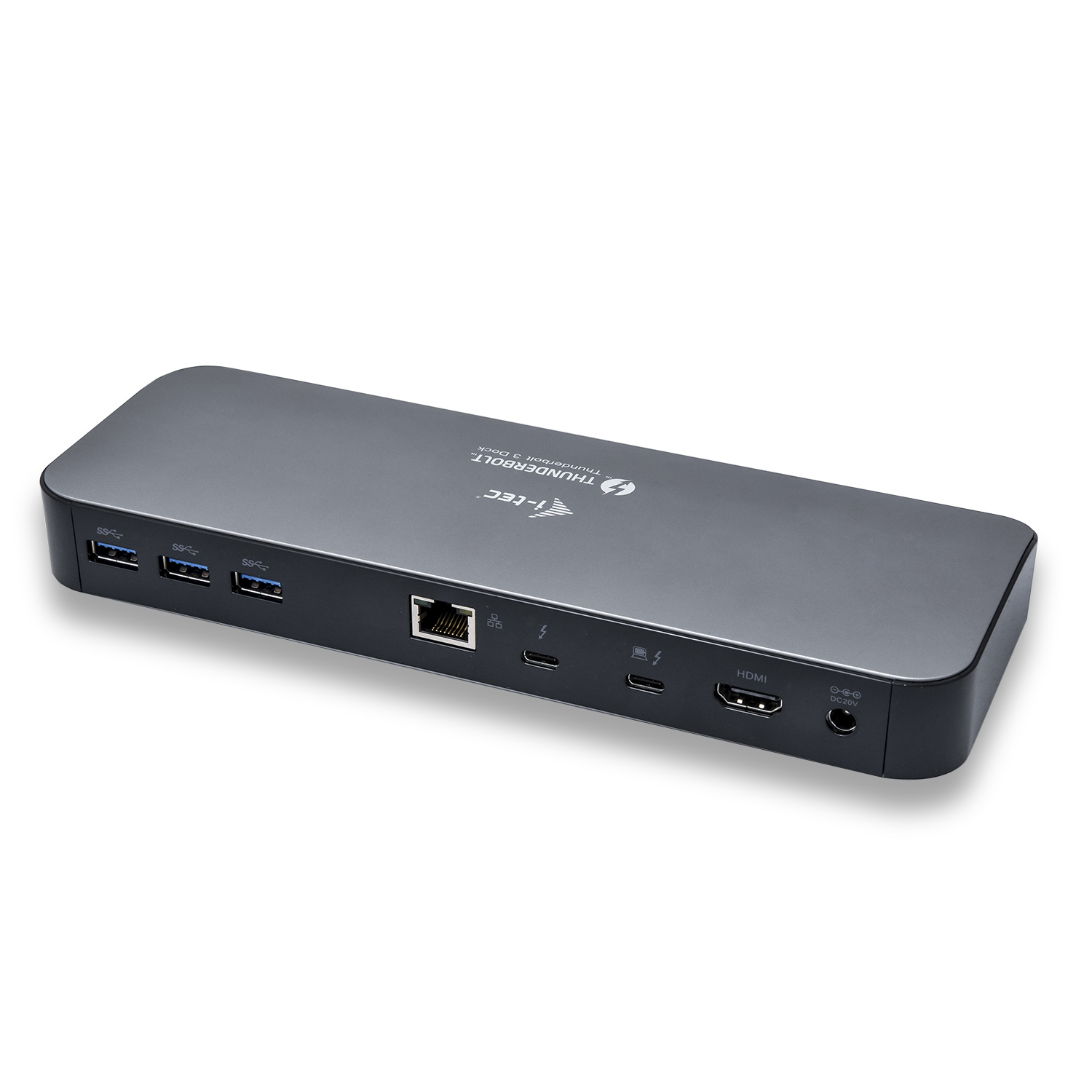 I-TEC TB3HDMIDOCK Dockingstation, Weltraum Grau
