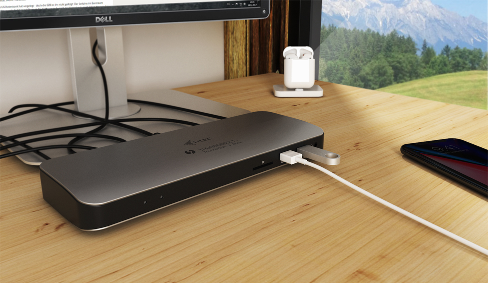 I-TEC TB3HDMIDOCK Dockingstation, Weltraum Grau