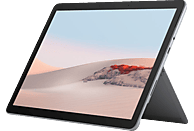 MICROSOFT Surface Go 2, Tablet mit 10,5 Zoll Display, Intel® Pentium® Gold Prozessor, 4 GB RAM, 64 GB eMMC, Platin