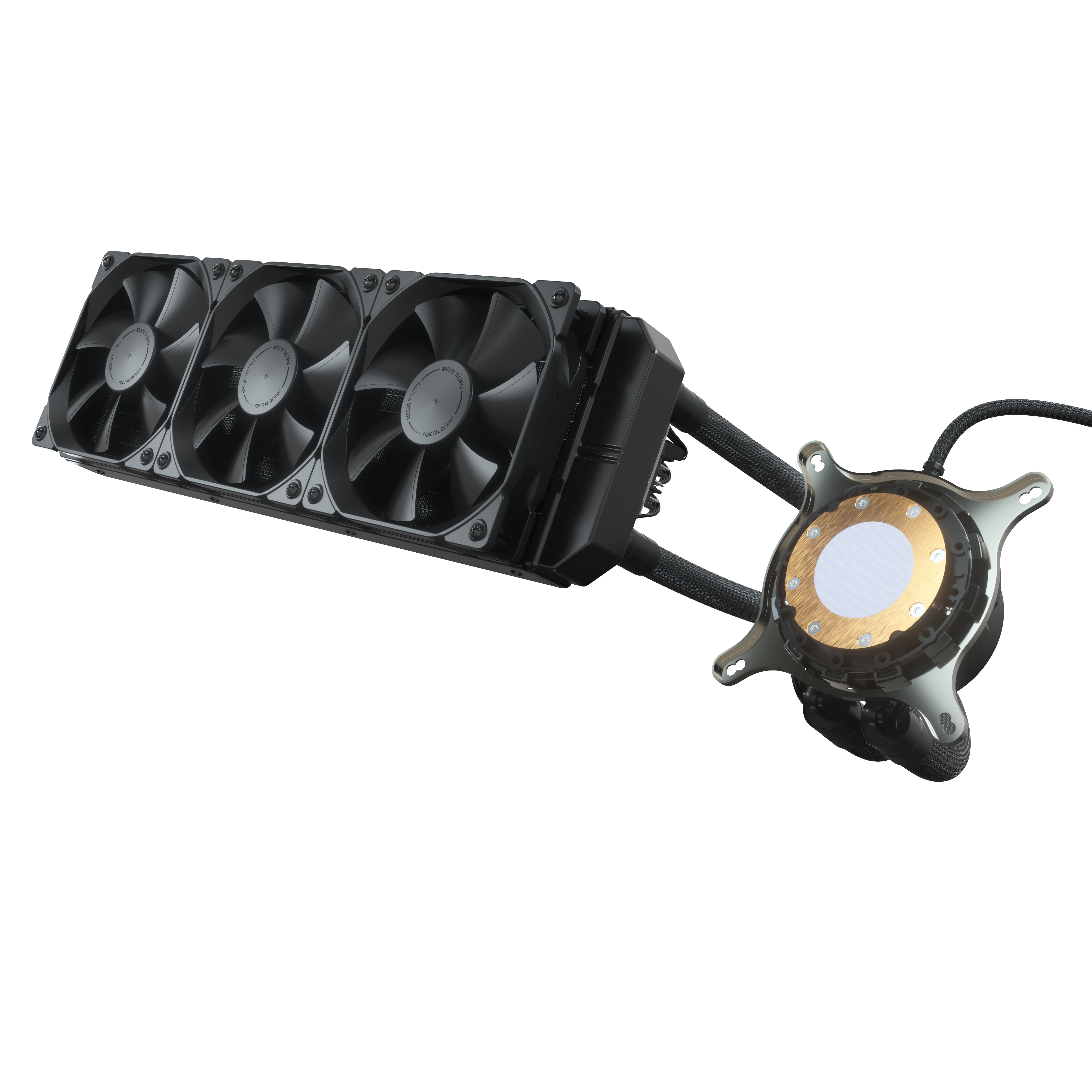 FRACTAL DESIGN Celsius+ S36 Dynamic CPU Wasserkühlung, Schwarz