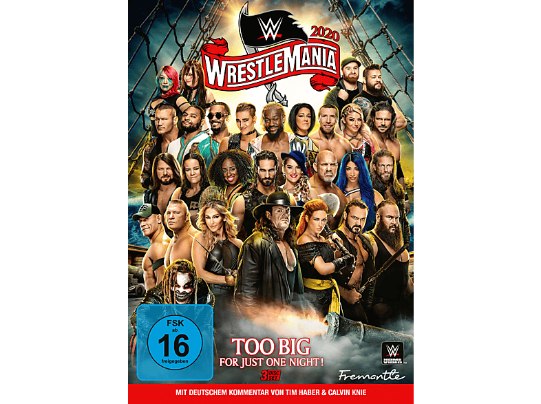 WWE: Wrestlemania 36 DVD (FSK: 16)