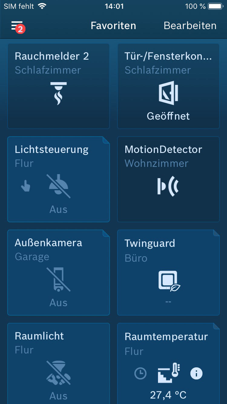 BOSCH Smart Home Tür-/Fensterkontakt, Weiß
