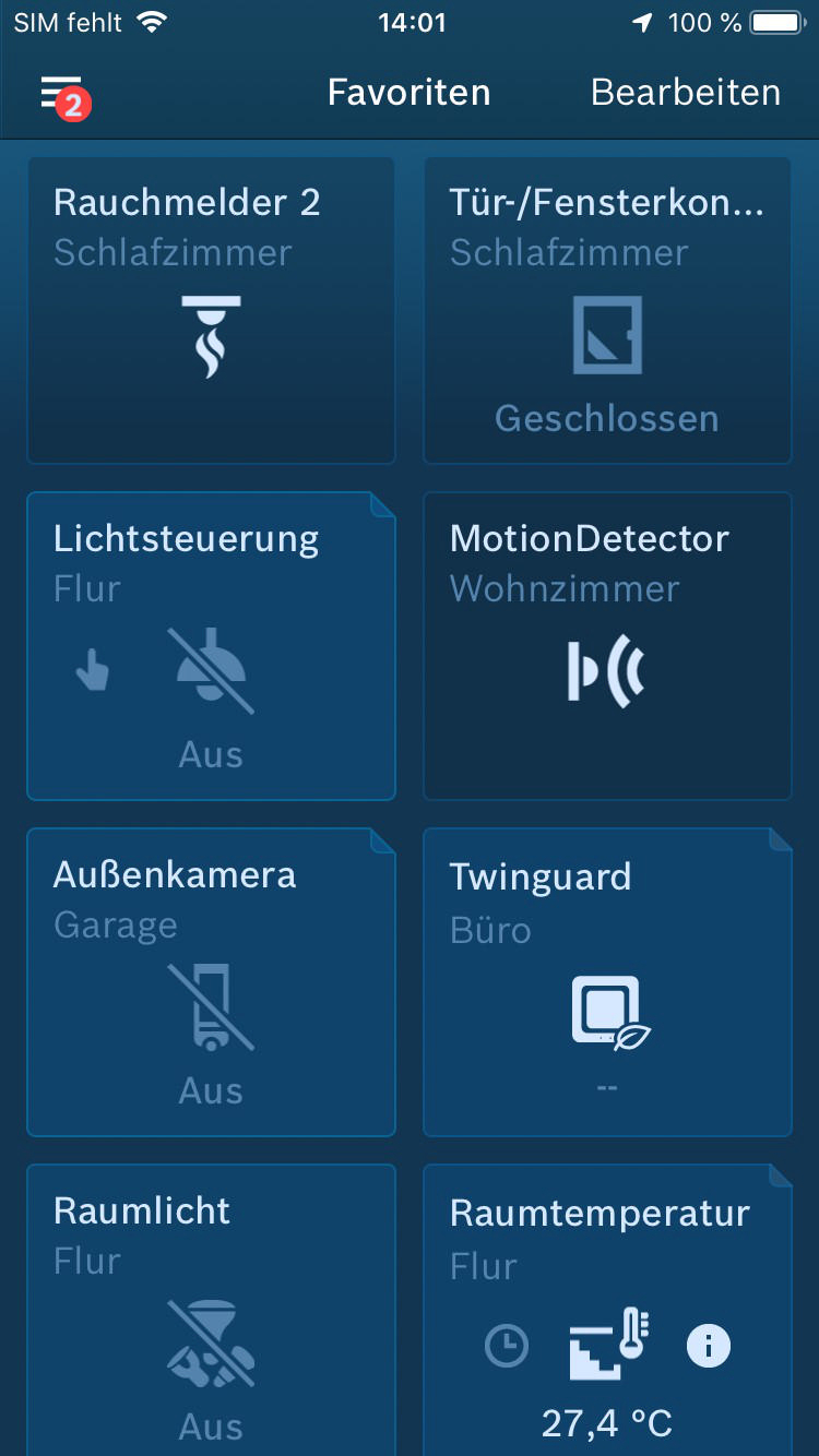 BOSCH Smart Home Tür-/Fensterkontakt, Weiß