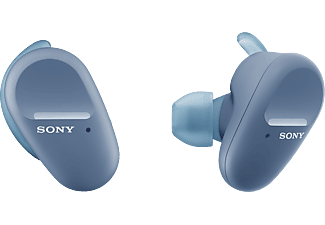 SONY WF-SP800N - True Wireless Kopfhörer (In-ear, Blau)