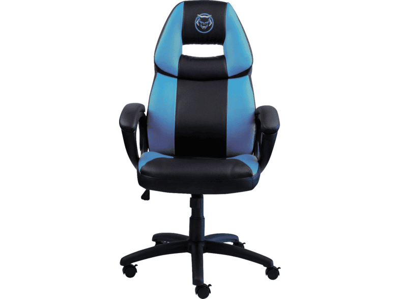 qware gaming chair castor blauw kopen mediamarkt