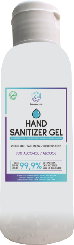 MERCHANDISING Gel désinfectant pour les mains 100 ml (PUREPROT100ML)