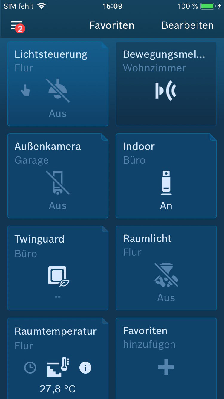 BOSCH Smart Home 360° Innenkamera, Innenkamera