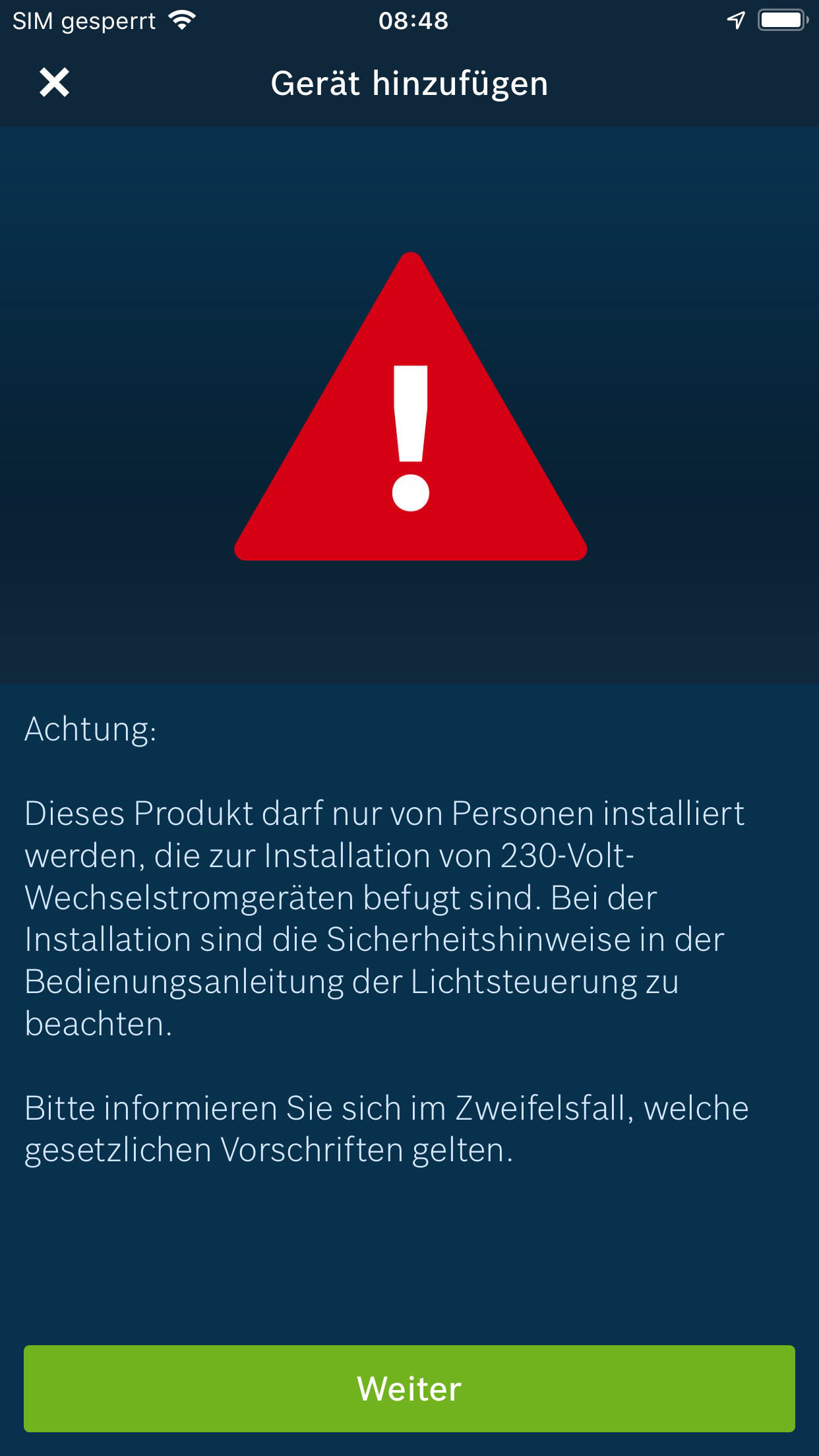 BOSCH Smart Home Lichtsteuerung Unterputz, Weiß