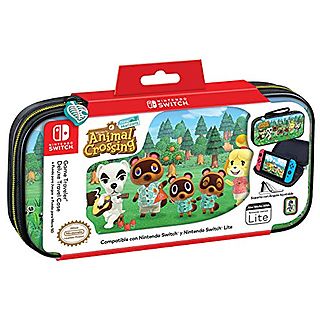 Funda - Ardistel Animal Crossing, Para Nintendo Switch y Nintendo Switch Lite, + Funda para microSD, Multicolor