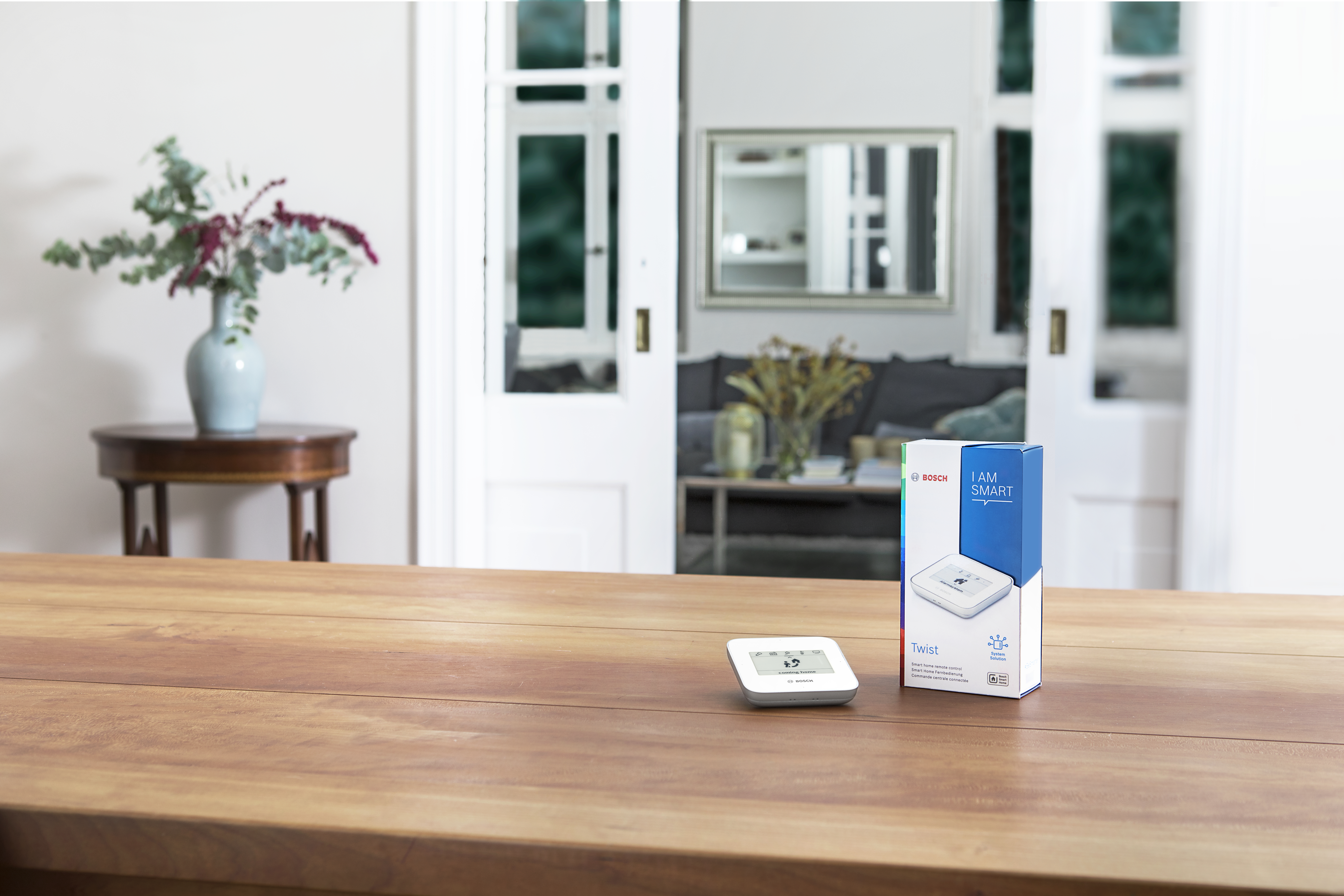 BOSCH Smart Home Twist Smart Home Fernbedienung, Weiß/Silber