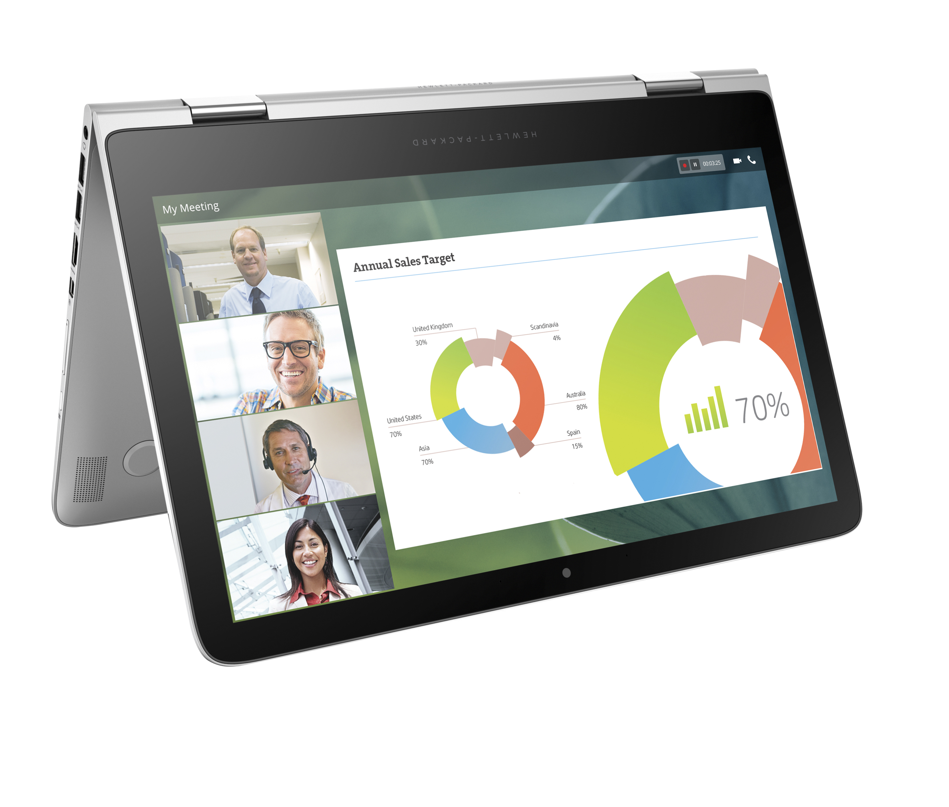 HP Spectre Pro x360 G2 Dönüştürülebilir Bilgisayar