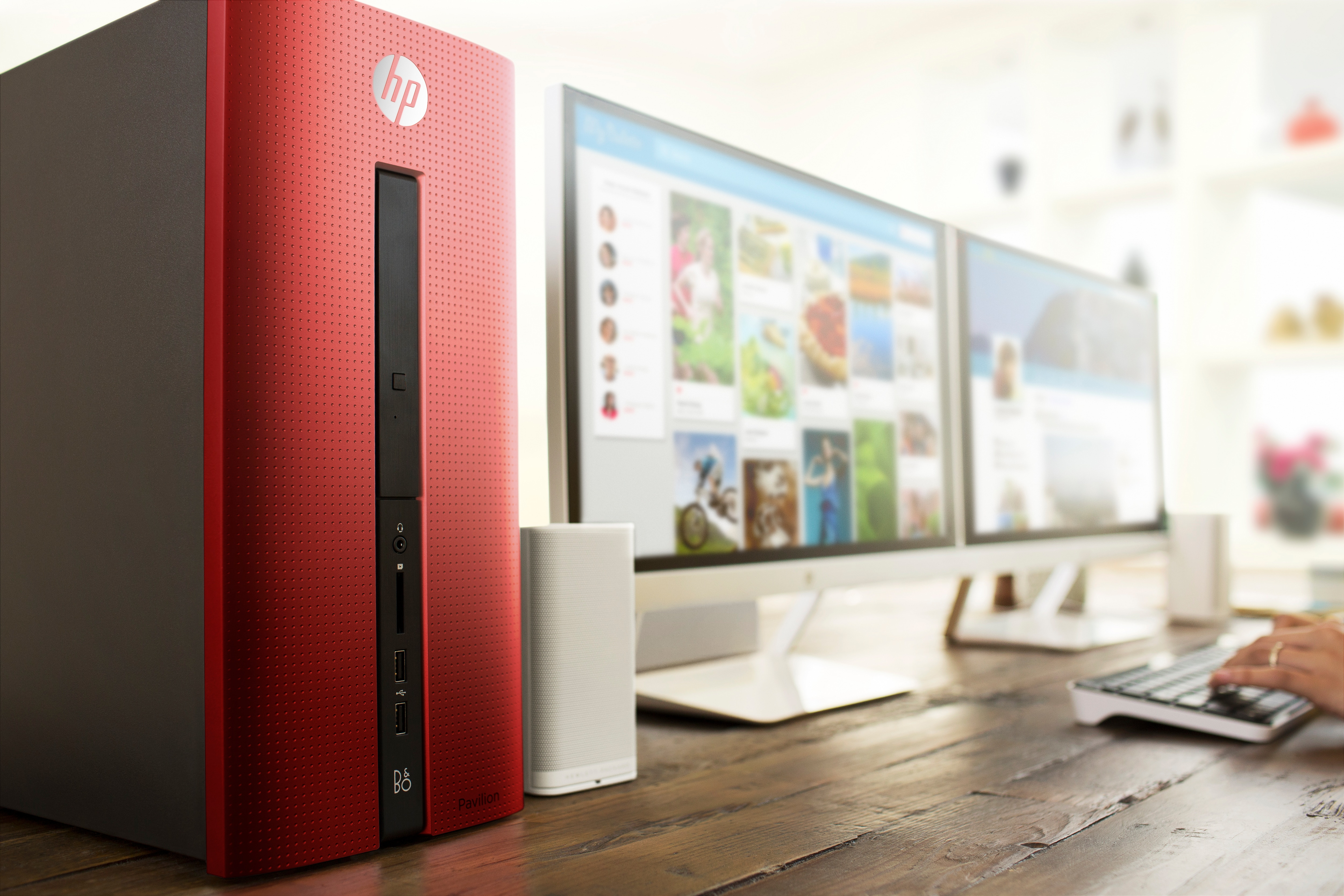HP E1L10AA Pavilion 23tm 23" 7ms DVI + HDMI Full HD IPS Dokunmatik LED Monitör