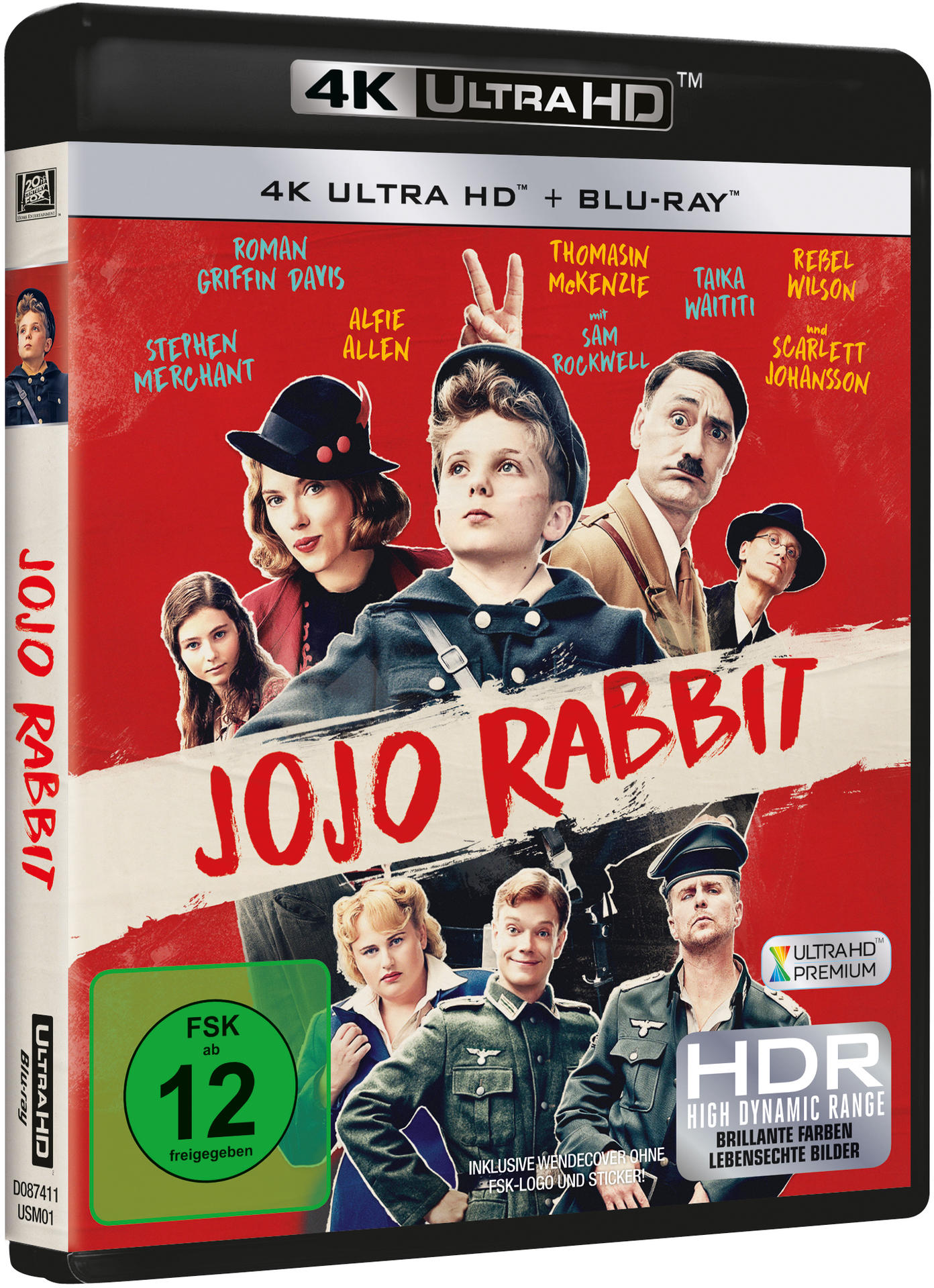 Jojo Rabbit 4K Ultra HD Blu-ray + Blu-ray