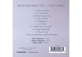 Simon Westman Trio - STAY A WHILE  - (CD)
