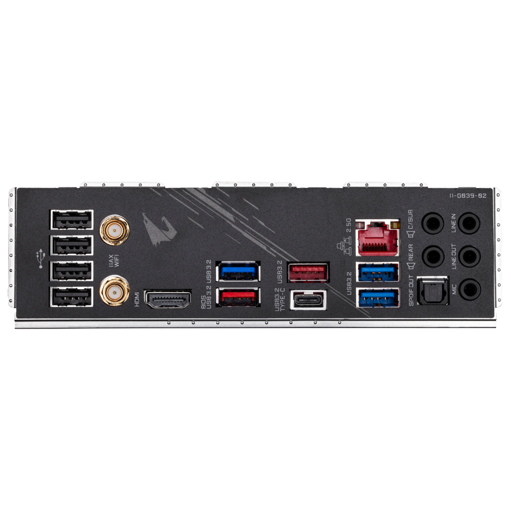 GIGABYTE Z490 AORUS PRO AX Mainboard Mehrfarbig