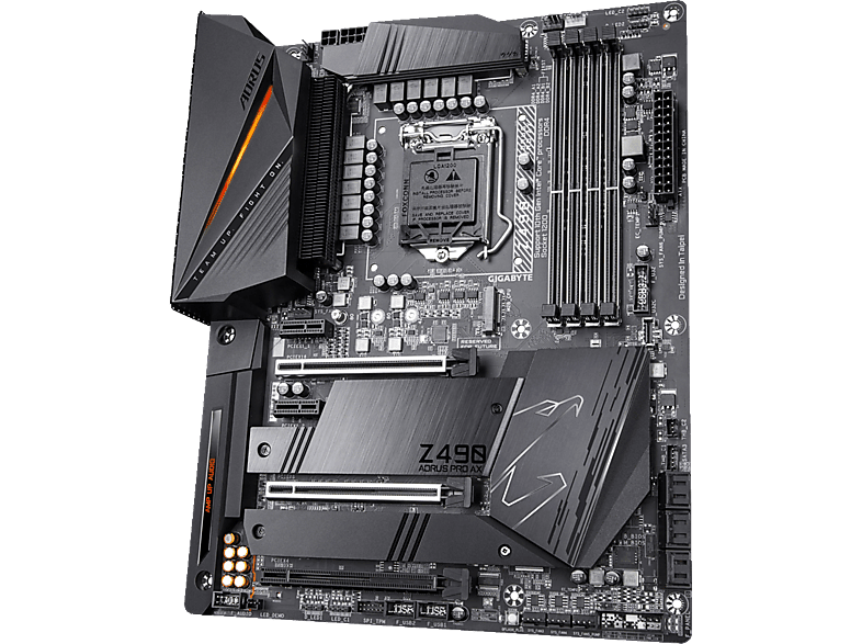 Материнская плата gigabyte z490 aorus pro ax обзор