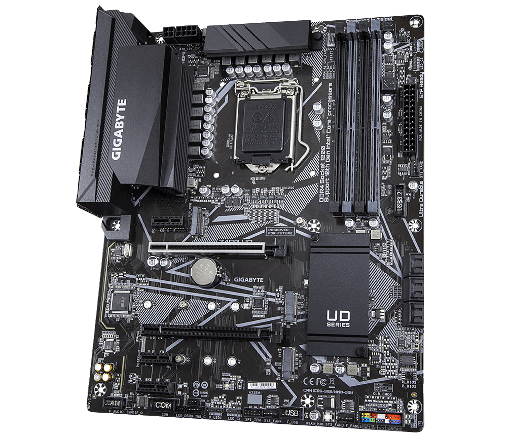 GIGABYTE Z490 UD Mainboard Mehrfarbig