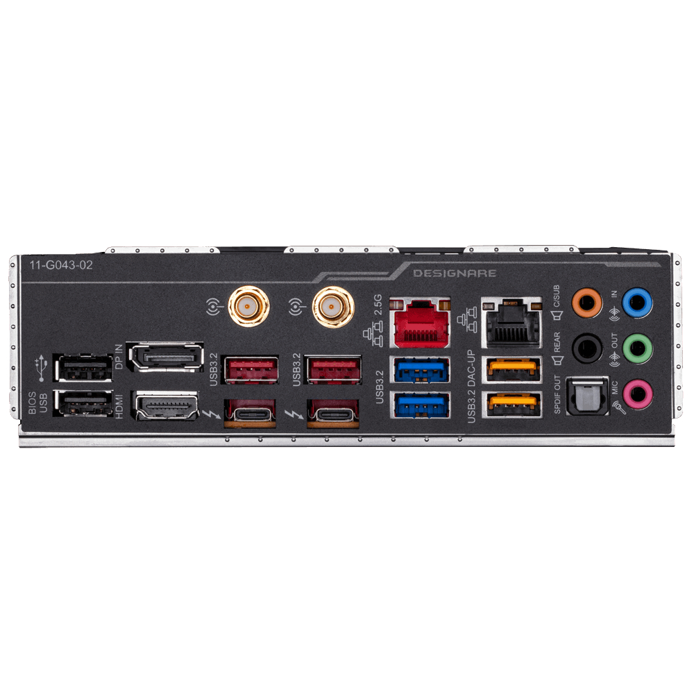 GIGABYTE Z490 VISION D Mainboard Mehrfarbig