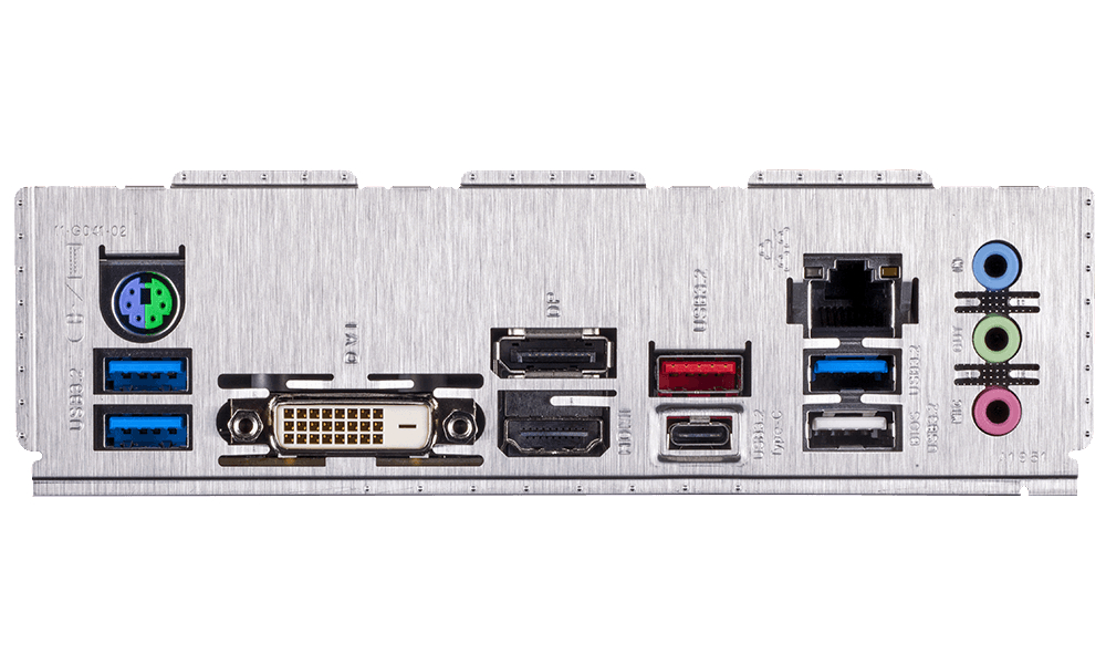 GIGABYTE Z490M Mainboard Mehrfarbig