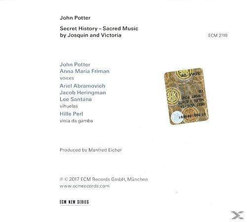 John Potter - Secret History Sacred Music  - (CD)