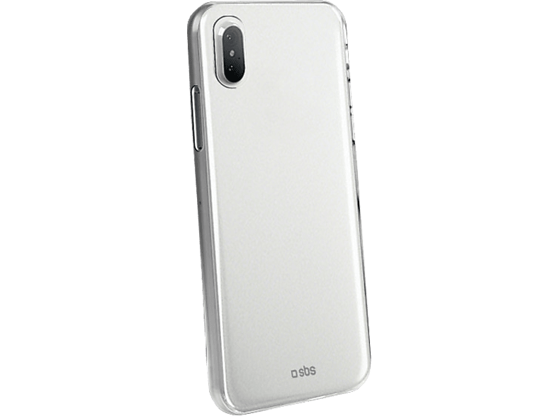 SBS Cover Clear Fit iPhone XS Max Transparant (TECLEARFITIP65)