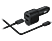 SAMSUNG 2 USB portos autós töltő (45W+15W), fekete