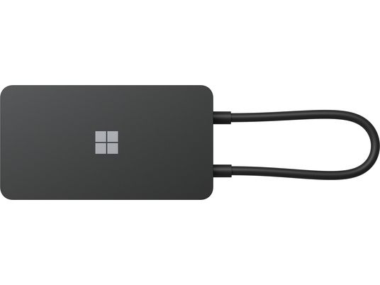 MICROSOFT USB-C Travel Hub - Adaptateur multiports (Noir)