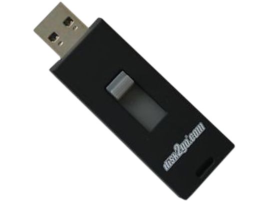 DISK2GO Three - USB-Stick  (16 GB, Schwarz)