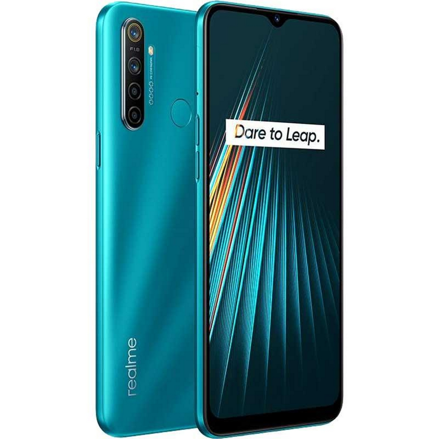 Móvil - realme 5i, Azul, 64 GB, 4 GB RAM, 6.5" HD, Qualcomm SDM665, 5000 mAh, Android