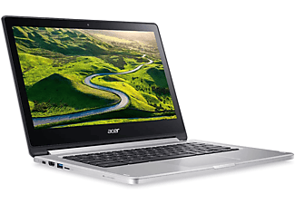 Convertible 2 en 1 - Acer Chromebook R 13, 13.3" FHD táctil, MediaTek MT8173C, 64GB LPDDR3, Chrome OS, Plata