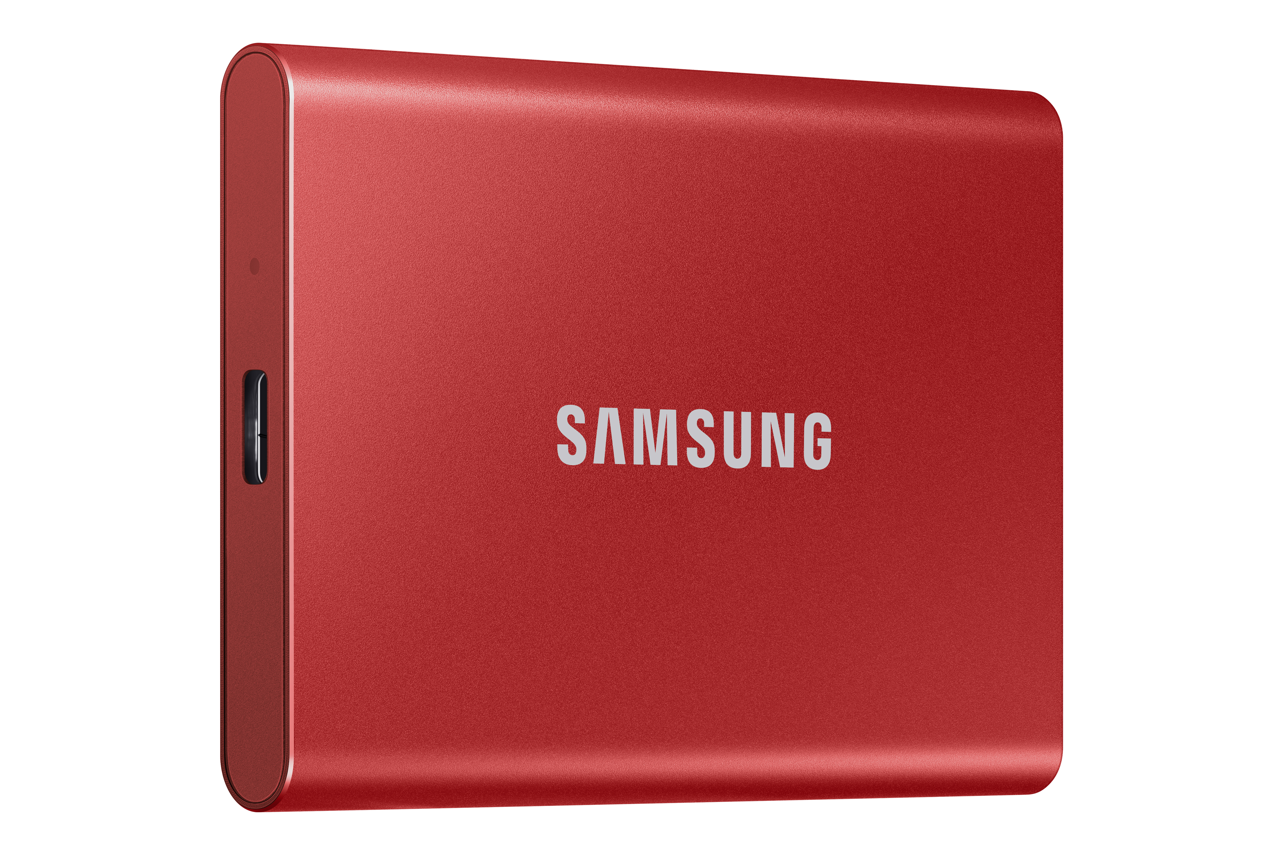SAMSUNG SSD Portable T7 1 TB GB | Rood | MediaMarkt