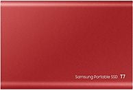 SAMSUNG SSD Portable T7 1 TB GB - Rood