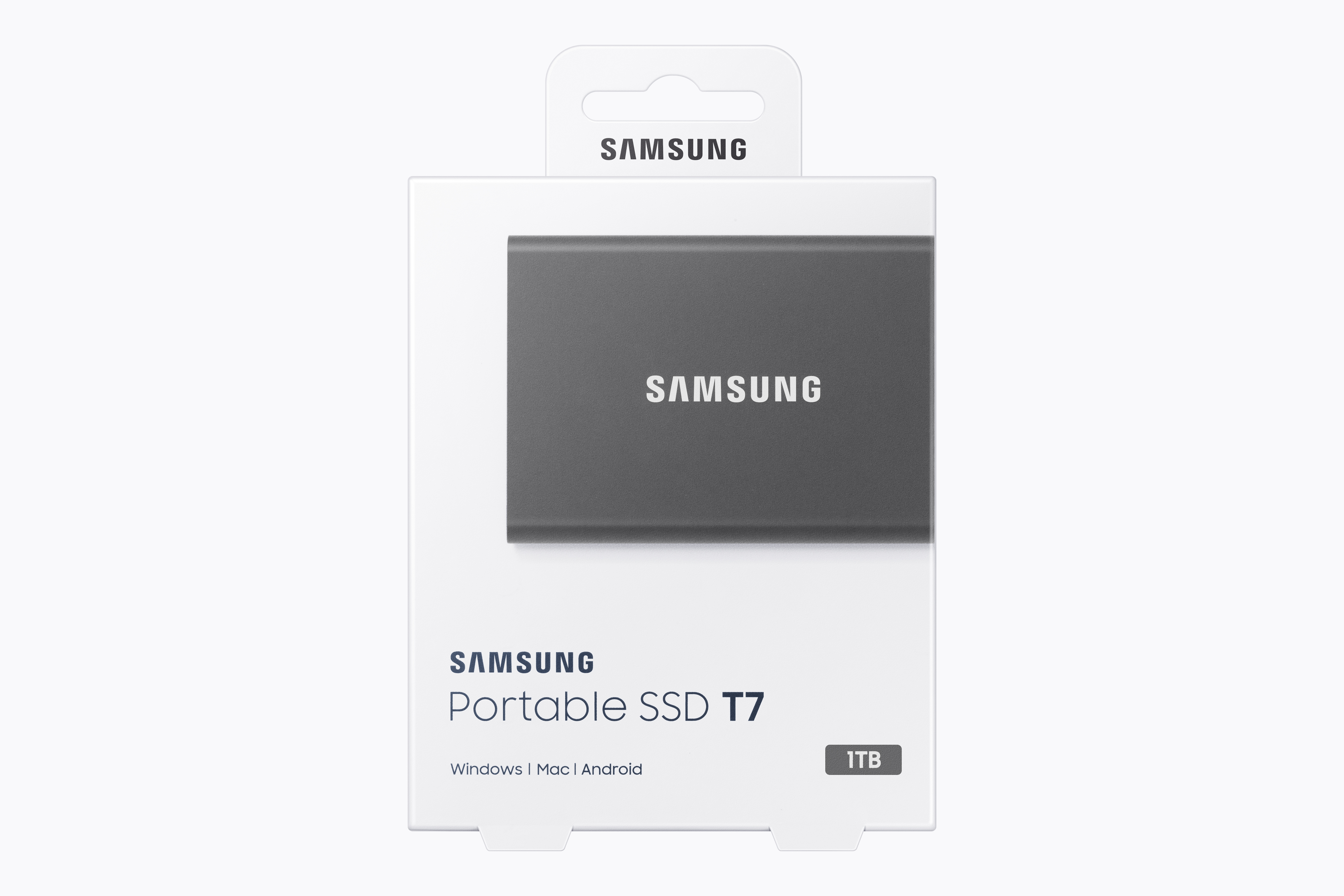 SAMSUNG SSD Portable T7 1 TB GB | Grijs kopen? | MediaMarkt