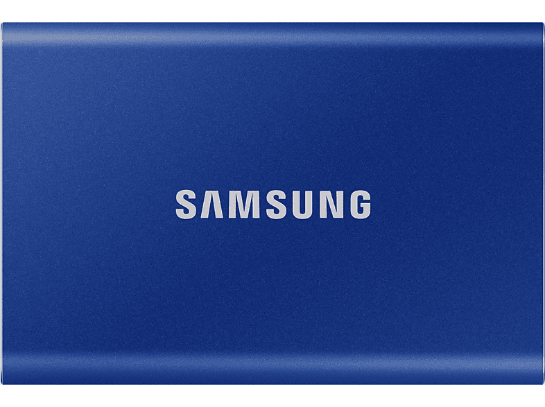 Samsung - T7 Portable SSD 2TB - 1050 Mbit/s - USB 3.2 - Blauw