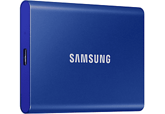 SAMSUNG SSD Portable T7 2 TB GB - Blauw
