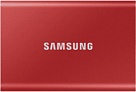 SAMSUNG SSD Portable T7 2 TB GB - Rood