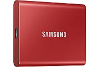 SAMSUNG SSD Portable T7 2 TB GB - Rood