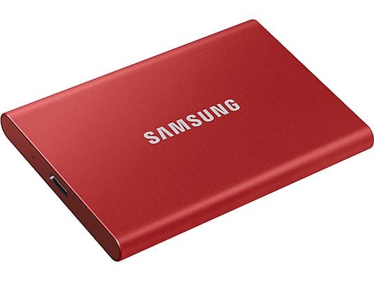 SAMSUNG SSD Portable T7 2 TB GB - Rood