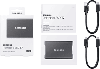 Arashigaoka behang Barcelona SAMSUNG SSD Portable T7 2 TB GB | Grijs kopen? | MediaMarkt