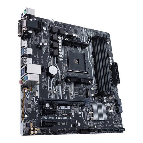 ASUS Prime A320-A Mainboard Schwarz