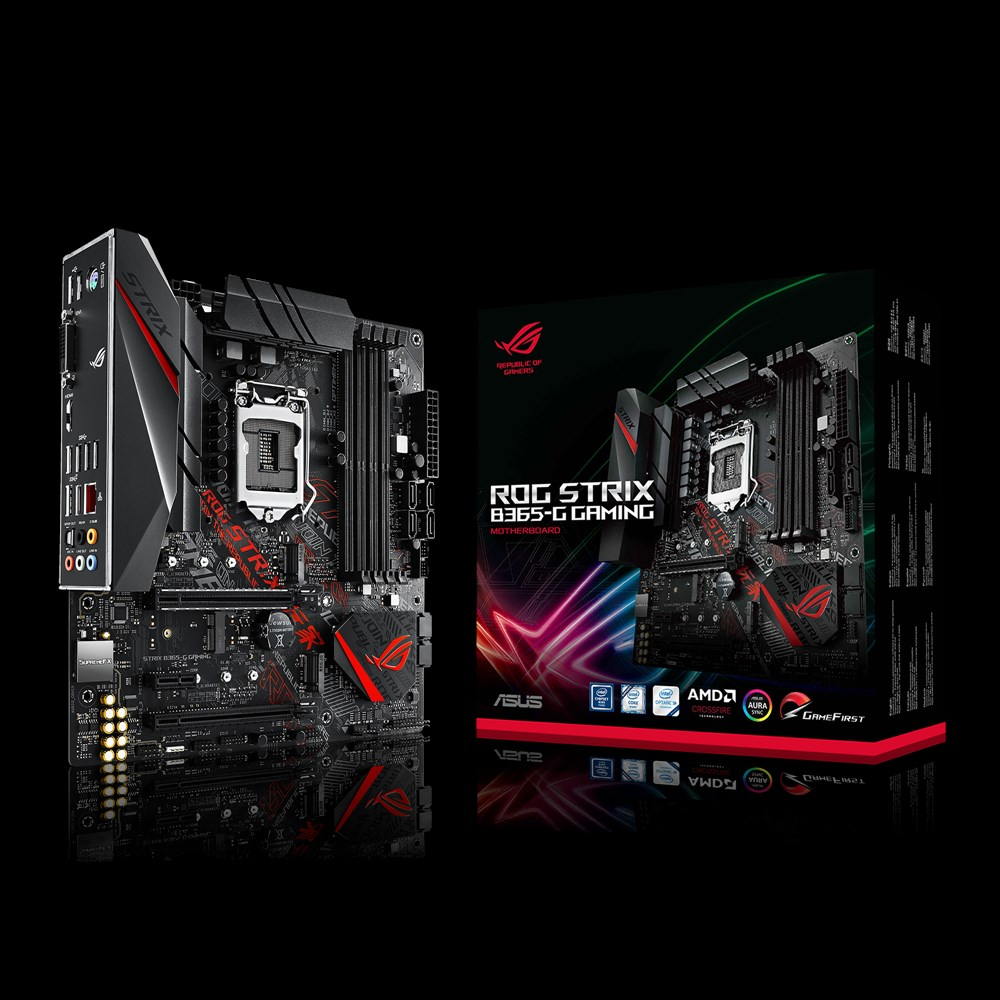 ASUS Rog Strix B365-G Mainboard Schwarz