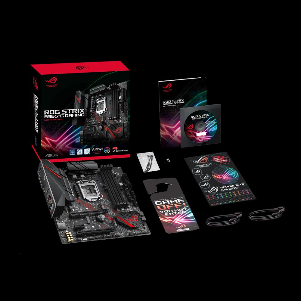 ASUS Rog Strix B365-G Mainboard Schwarz