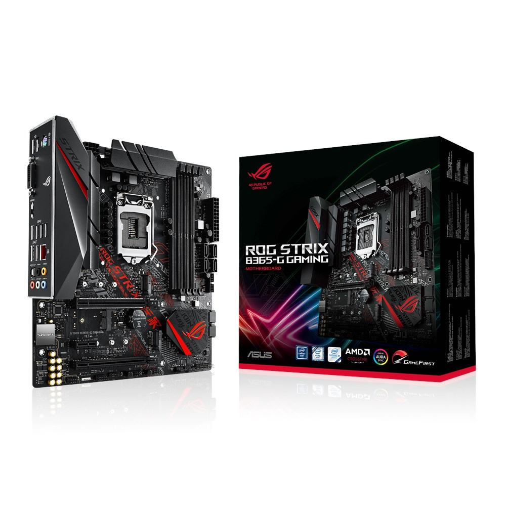 ASUS Rog Strix B365-G Mainboard Schwarz