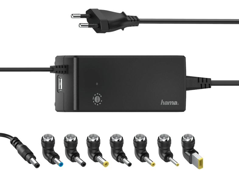 Hama Chargeur d'ordinateur portable universel 90W