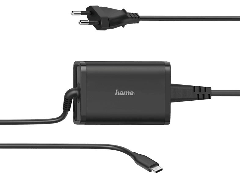 Hama Chargeur d'Ordinateur Portable Universel 65 W Noir