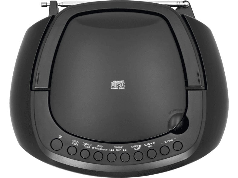 Technisat DAB+ Radio DigitRadio 1990, schwarz — Foto 4 von 4